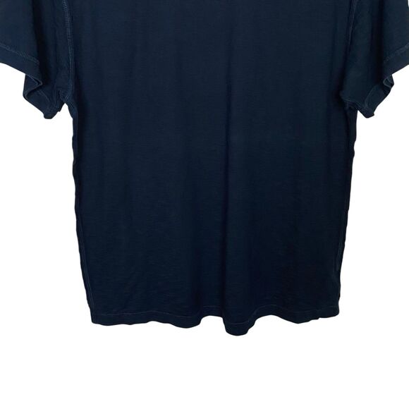 AG Adriano Goldschmied Jagger Tee Womens M Navy Blue Shirt Crew Casual NEW - Picture 5 of 11